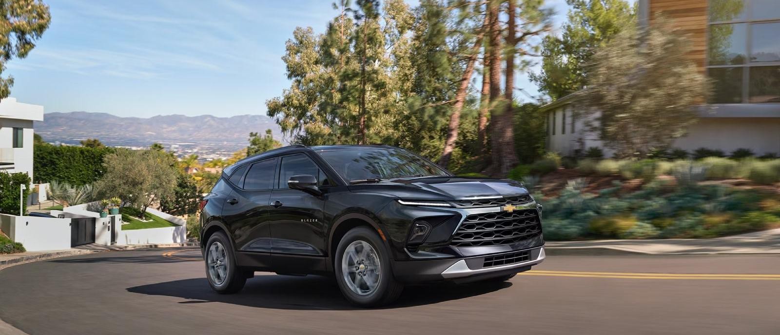 2025 Chevy Blazer on a California road