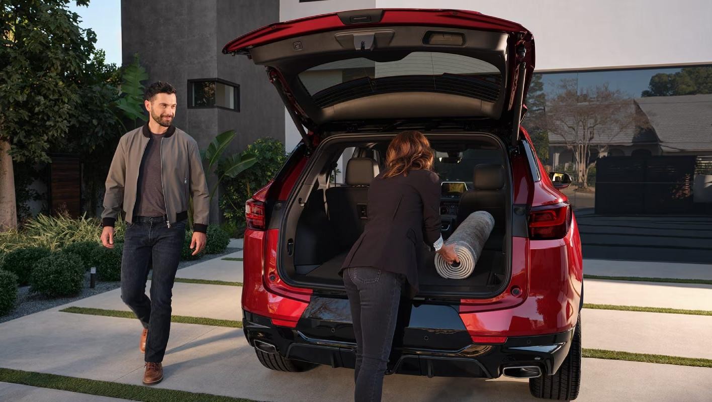 2025 Chevy Blazer truck storage