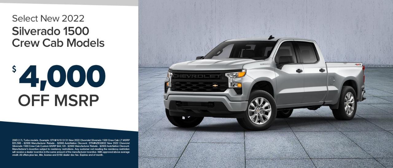 Chevy Dealer Amarillo, TX AutoNation Chevrolet Amarillo