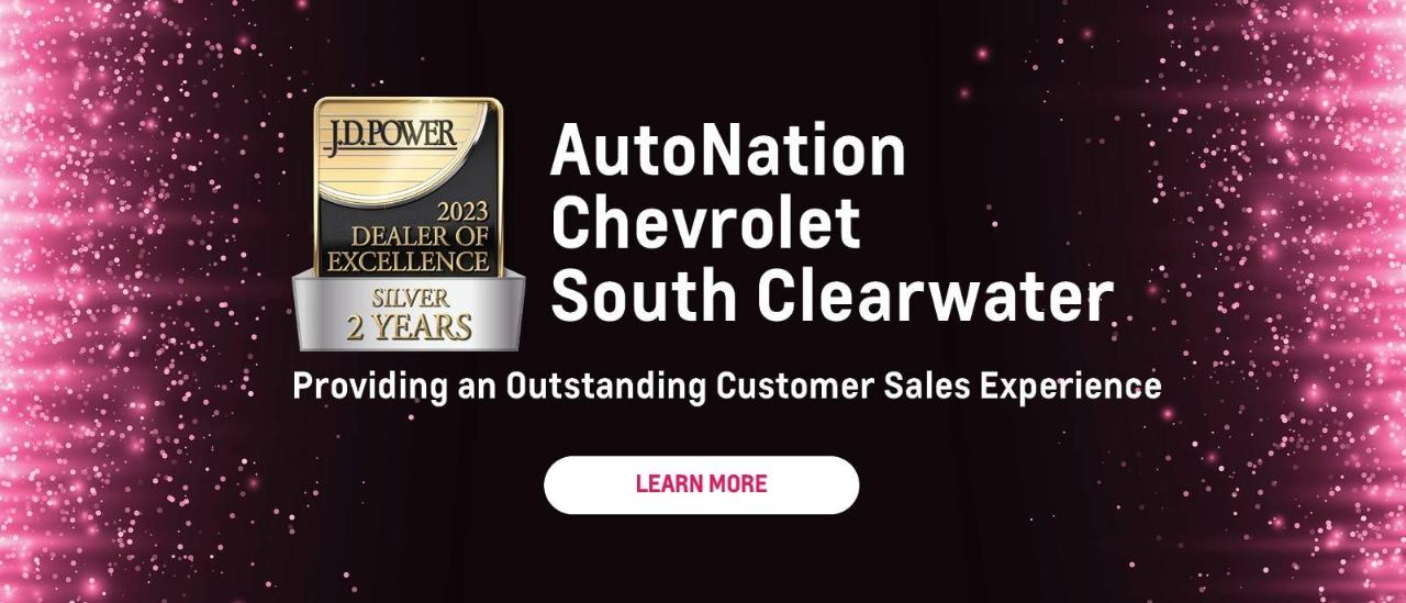 Your CLEARWATER & Tampa Chevy Dealer AutoNation Chevrolet South