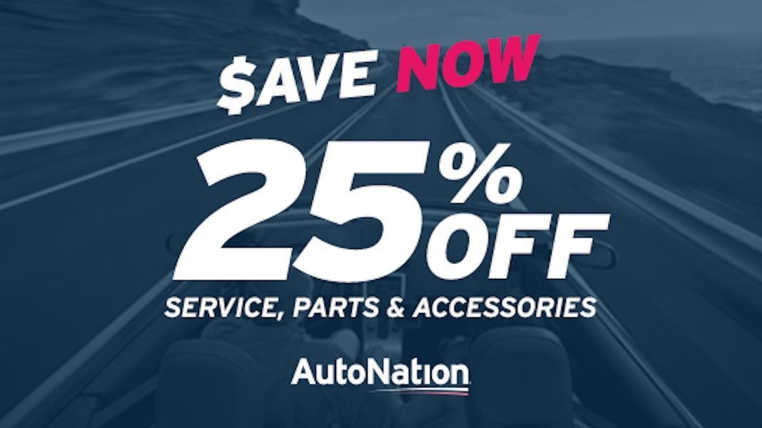 AutoNation 25% Off Service Coupon