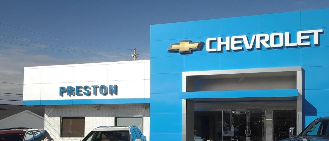 Hours & Directions Preston Chevrolet