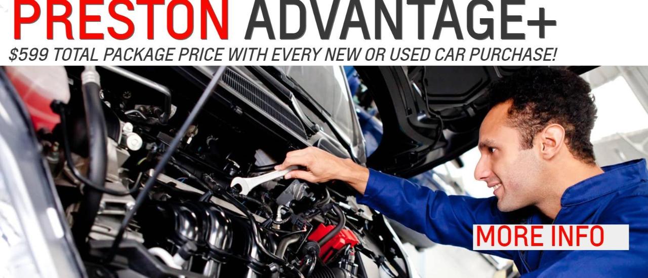 Preston Chevrolet New & Used Cars, Auto Repair Shop
