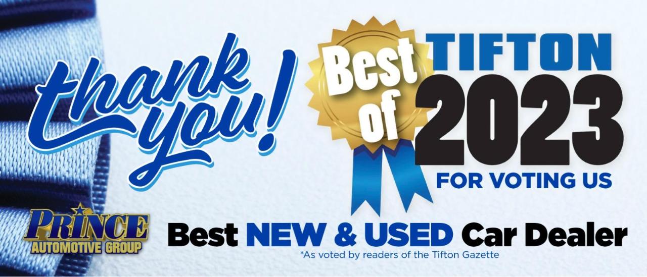 Prince Chevrolet of Tifton Ashburn, Sylvester, & Albany, GA Chevrolet