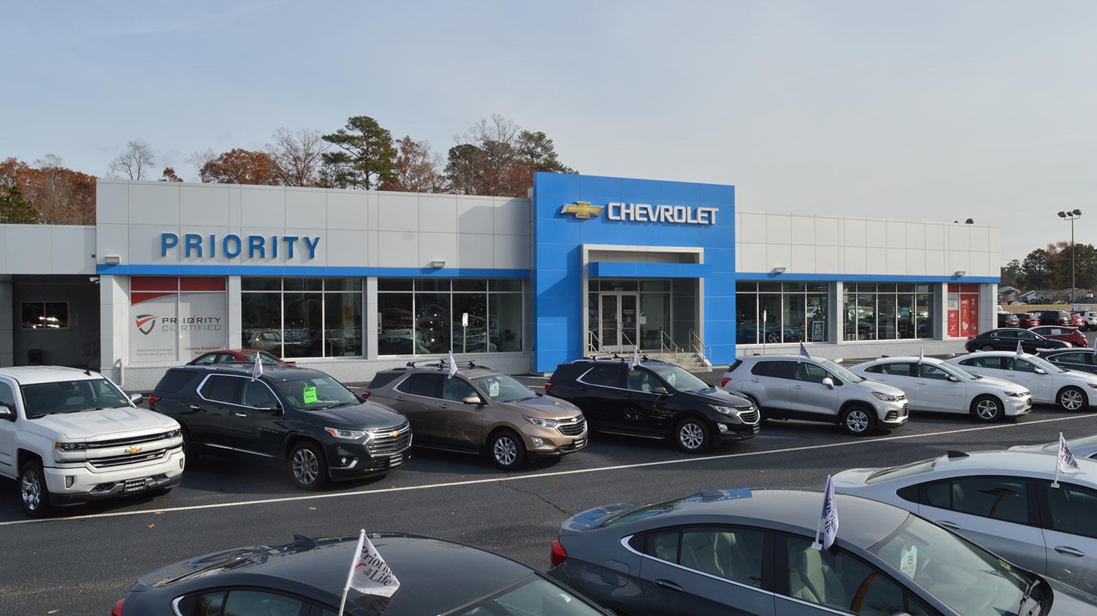 Priority Chevrolet Newport News Hours and Directions