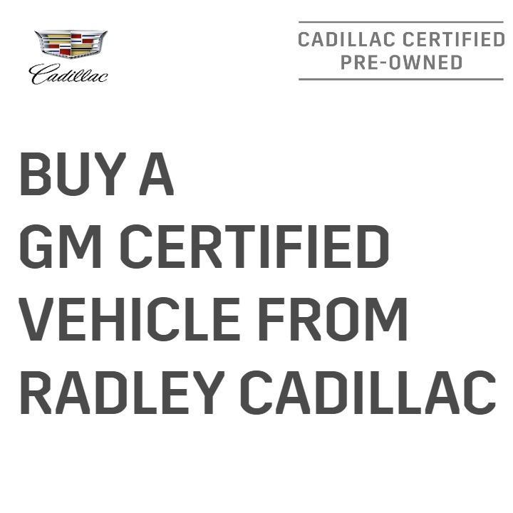 Certified, Used Vehicles for Sale or Lease Radley Cadillac