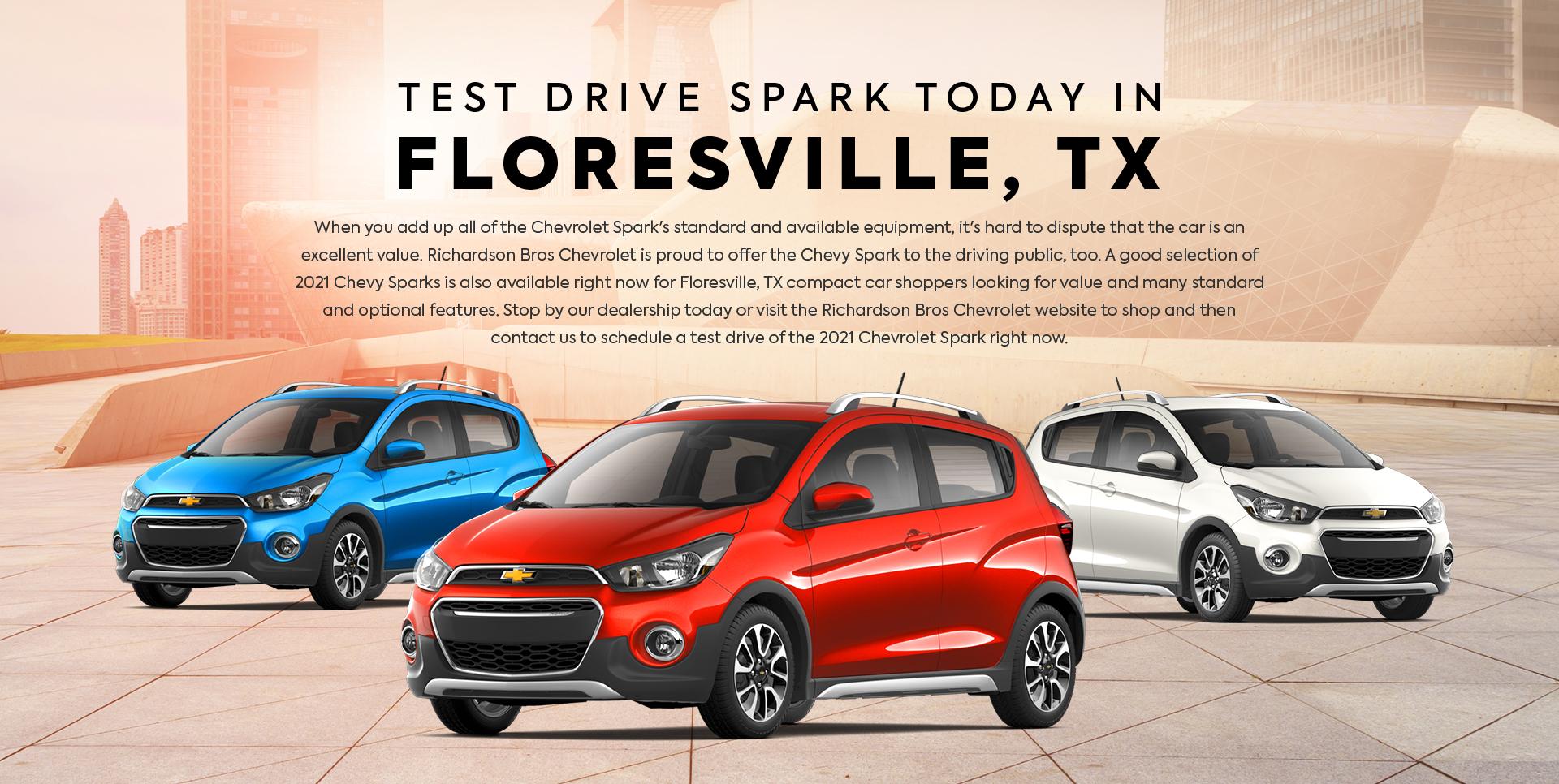 Richardson Bros Chevrolet is a FLORESVILLE Chevrolet dealer and a new