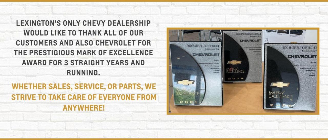 Rod Hatfield Chevrolet Your Chevrolet Dealership in Lexington