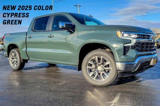 New Color Cypress Green Metallic on 2025 Chevrolet Silverado