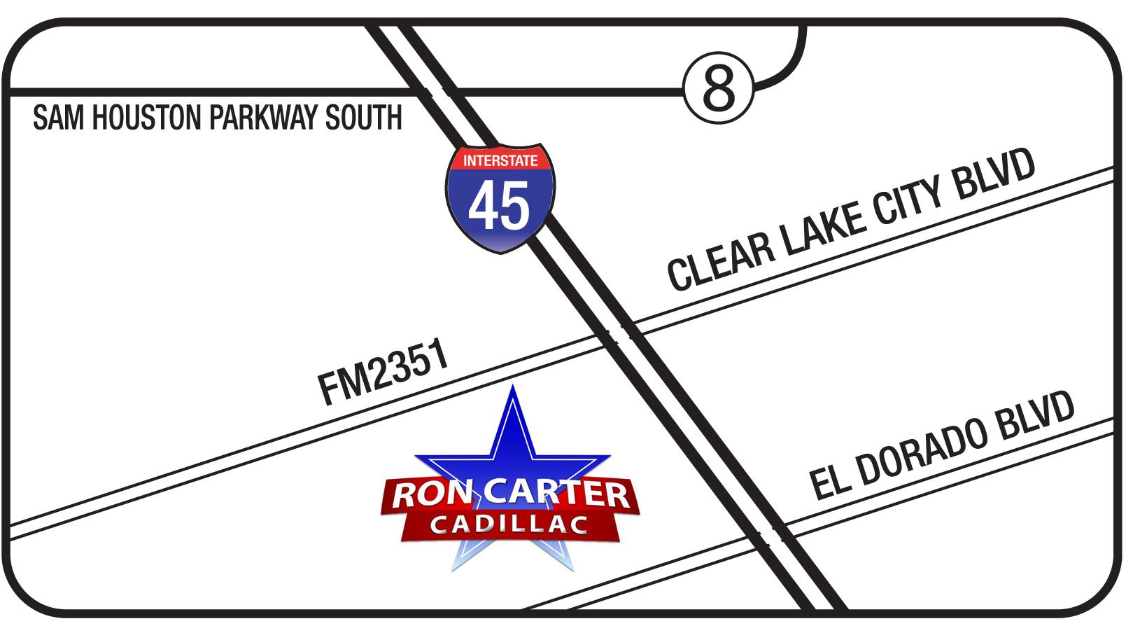 Custom Ron Carter Cadillac Map