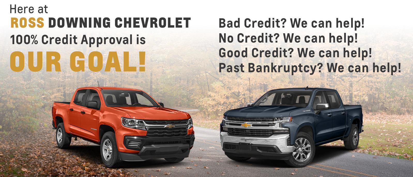 Ross Downing Chevrolet is a HAMMOND Chevrolet dealer and a new car and