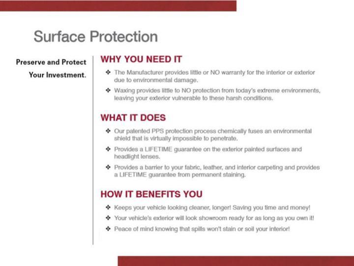 Surface Protection