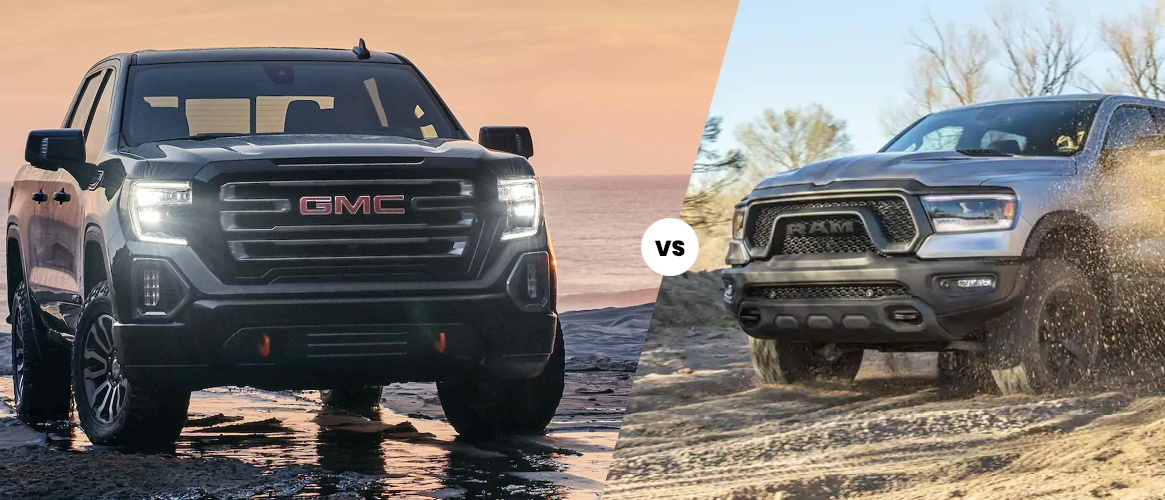 2021 GMC Sierra 1500 vs. 2021 RAM 1500 2021 GMC Sierra 1500 vs. 2021 RAM 1500