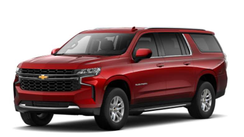 2021 Chevrolet Suburban LS Jelly Cherry Red  