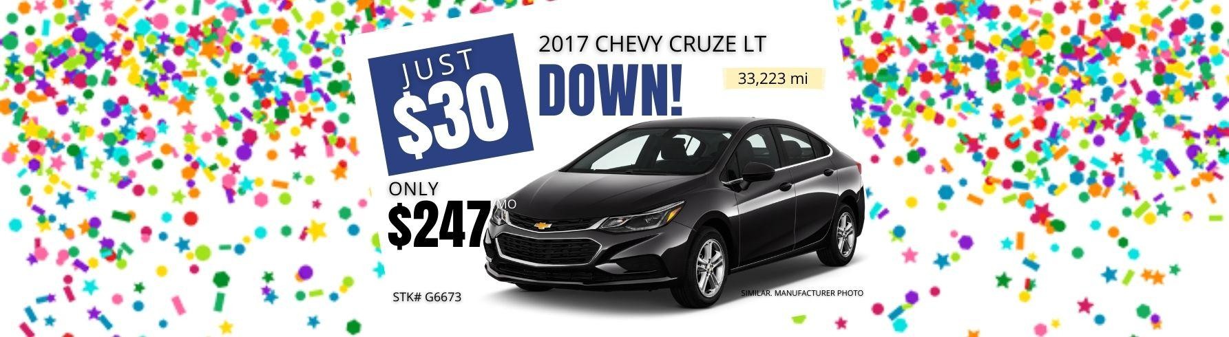 chevy cruze $247