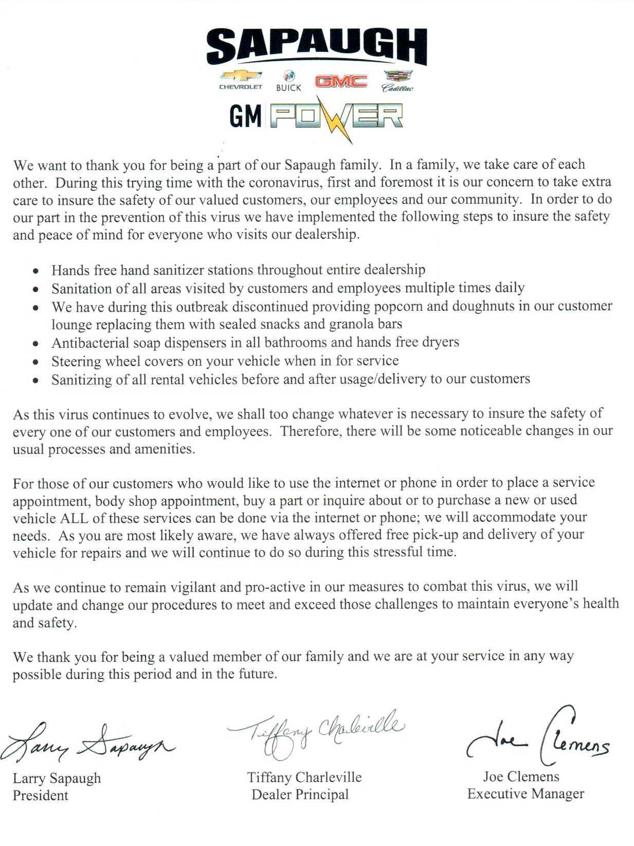 SAPAUGH GM COUNTRY is a HERCULANEUM Buick, Chevrolet, GMC dealer and a