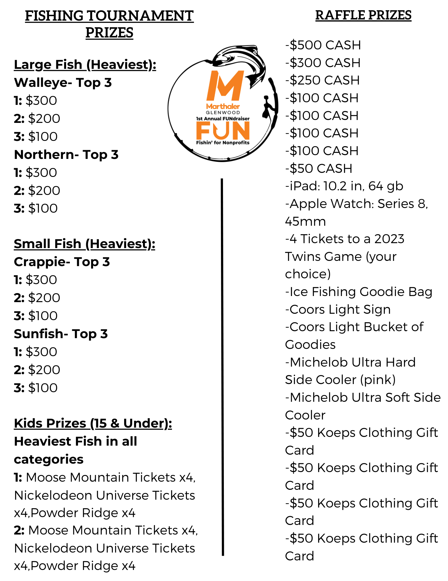 Game Prizes