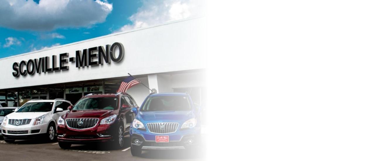 ScovilleMeno Auto Plaza is a OWEGO Buick, GMC dealer and a new car and