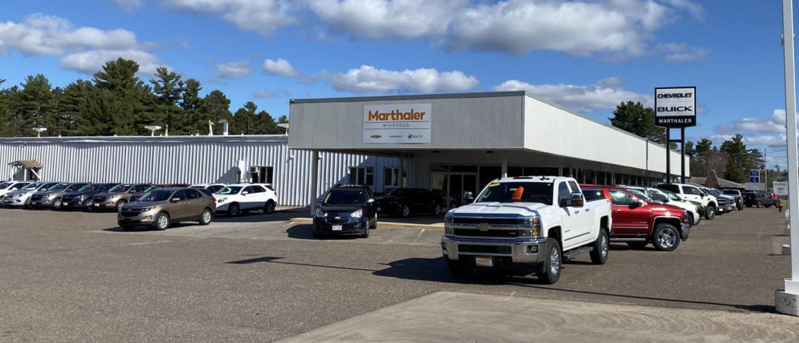Marthaler Chevrolet Buick of Minocqua New & Used Car Dealership WI