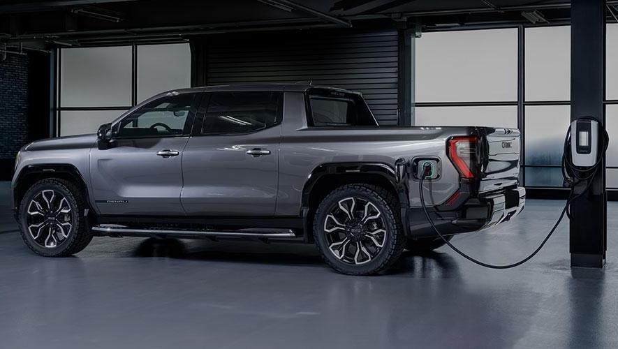 GMC Sierra EV Charging