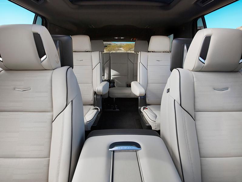 Interior view from front