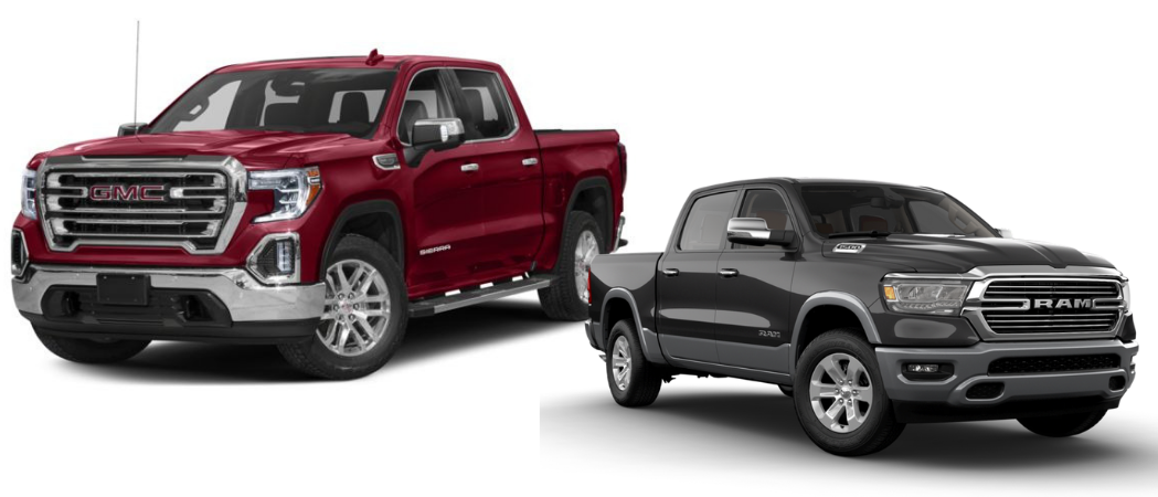 GMC Sierra 1500 vs. Ram 1500 GMC Sierra 1500 vs. Ram 1500