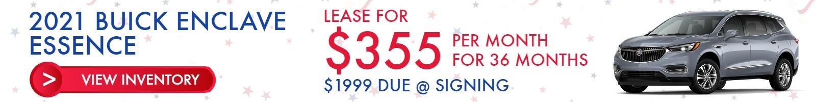 $355 for 36 Months with $1999 Due @ Signing