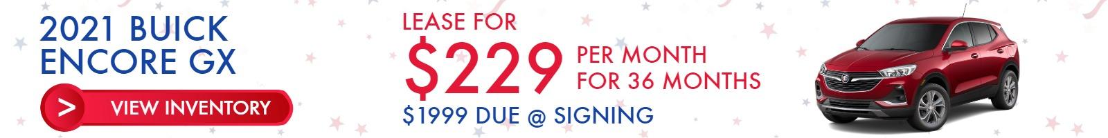 $229 for 36 Months with $1999 Due @ Signing