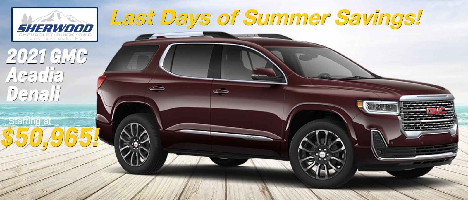 Sherwood Chevrolet Buick GMC in TUNKHANNOCK, PA Serving the Scranton