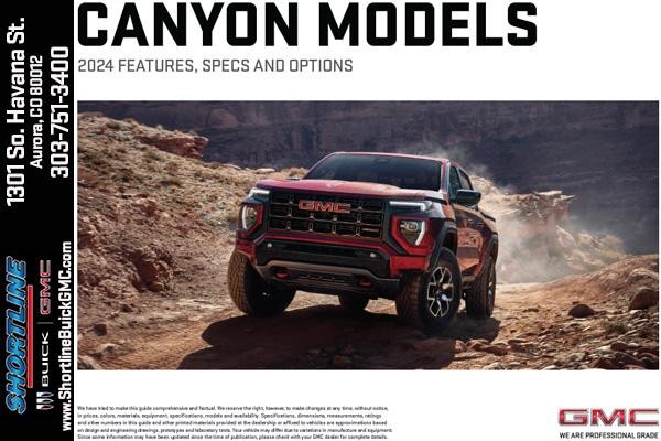 View 2024 GMC Canyon Brochure