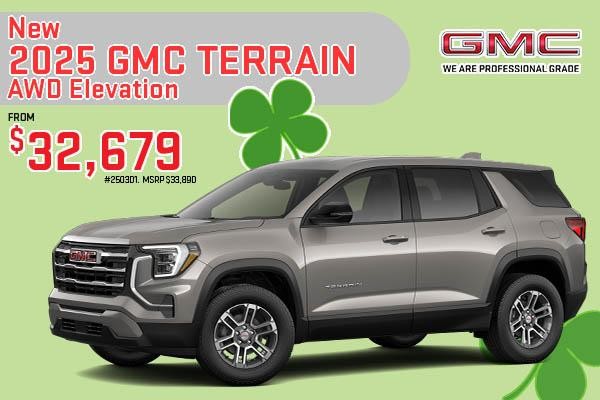 View 2025 GMC Terrain Special in Denver