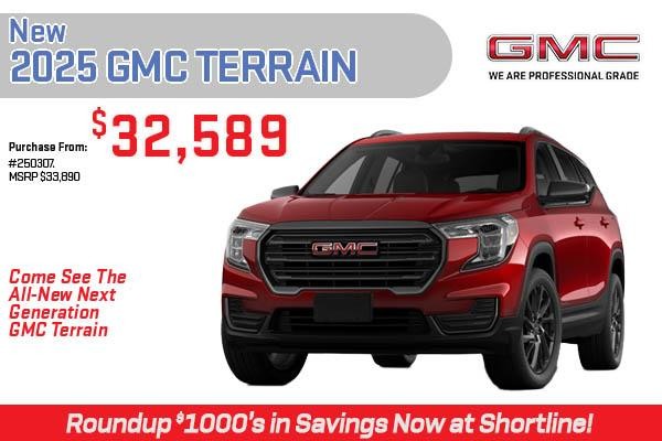 View 2025 GMC Terrain Special in Denver