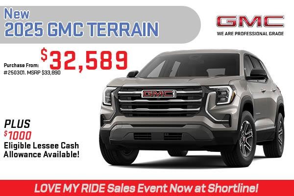 View 2025 GMC Terrain Special in Denver