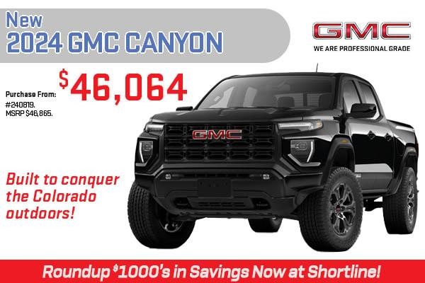 View GMC Canyon Special in Denver at Shortline