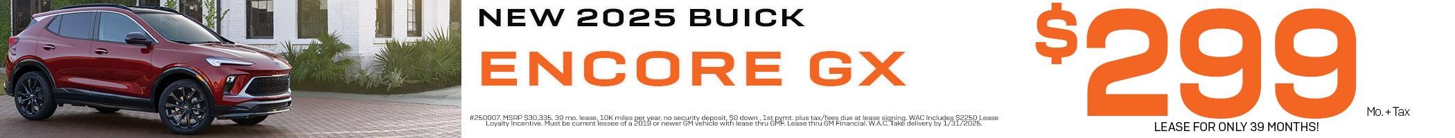 View 2025 Buick Encore GX Lease Special