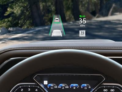 See the GMC Yukon Head-Up Display at Shortline