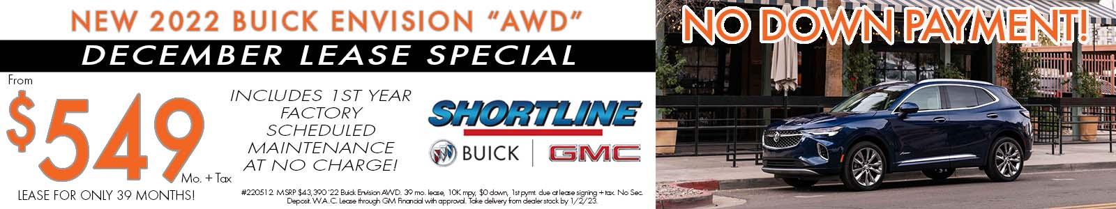 Buick Envision Lease in Denver at Shortline Buick