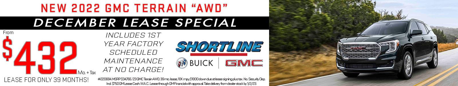 GMC Terrain Lease in Denver at Shortline GMC