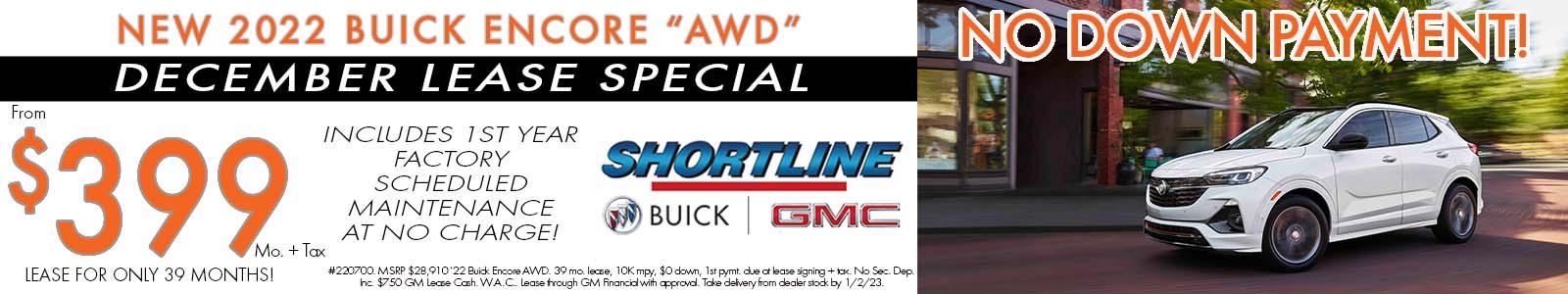 Buick Encore Lease in Denver at Shortline Buick