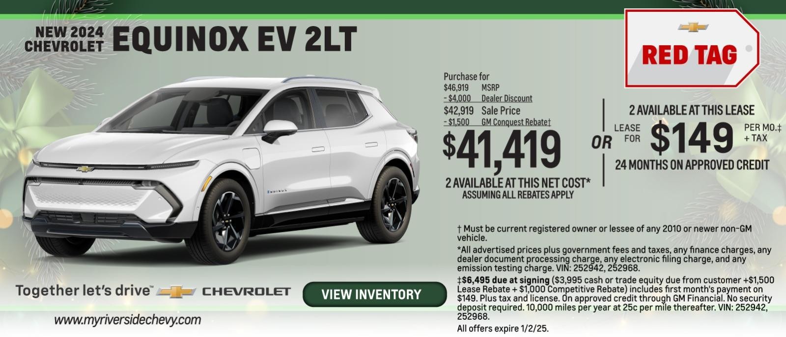 NEW 2024 CHEVROLET EQUINOX EV 2LT