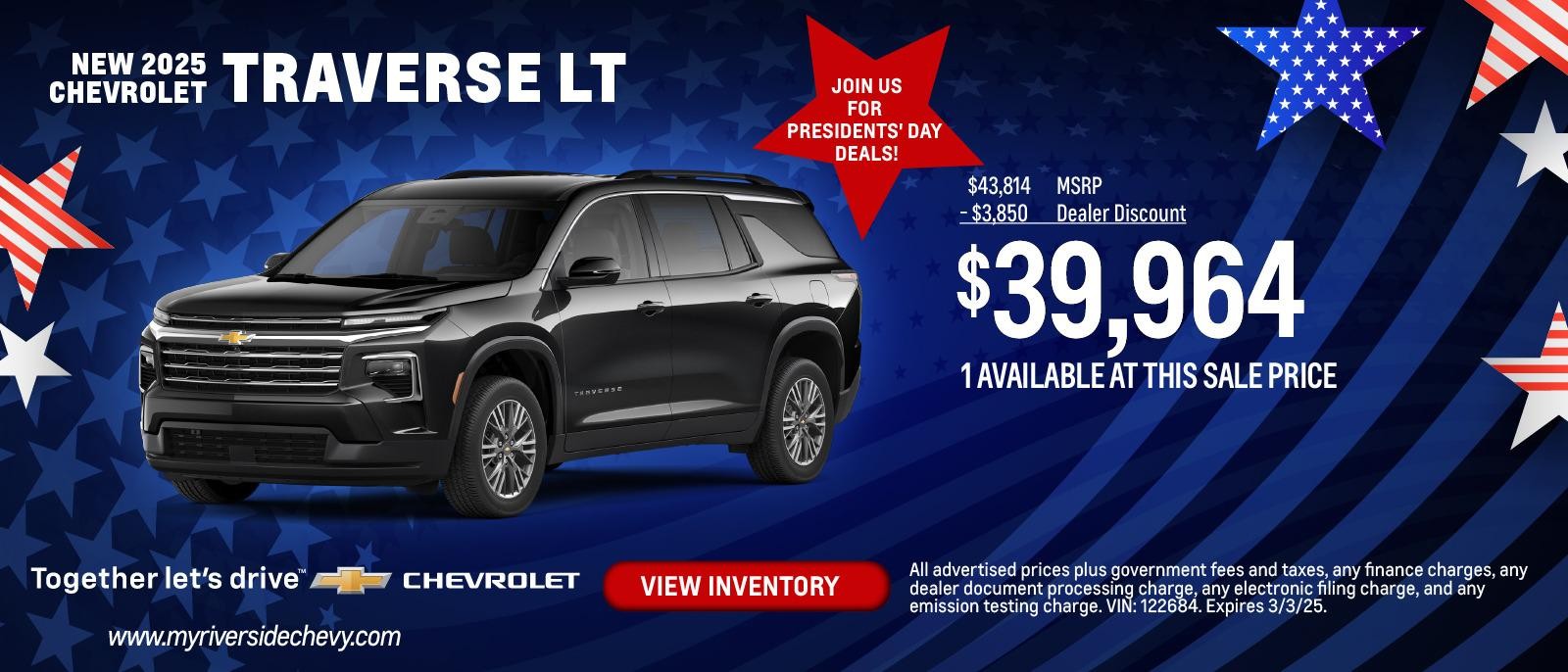 NEW 2025 CHEVROLET Traverse LT