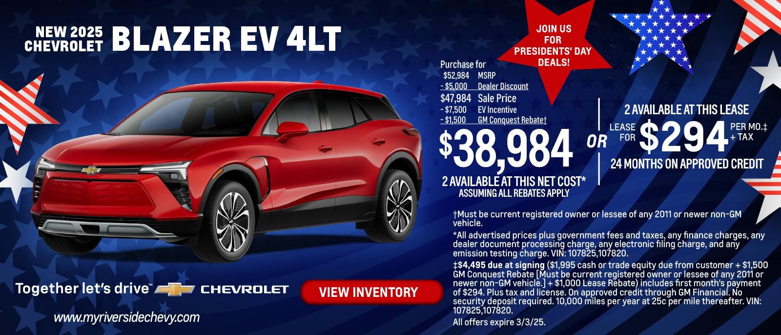 NEW 2025 CHEVROLET Blazer EV 4LT