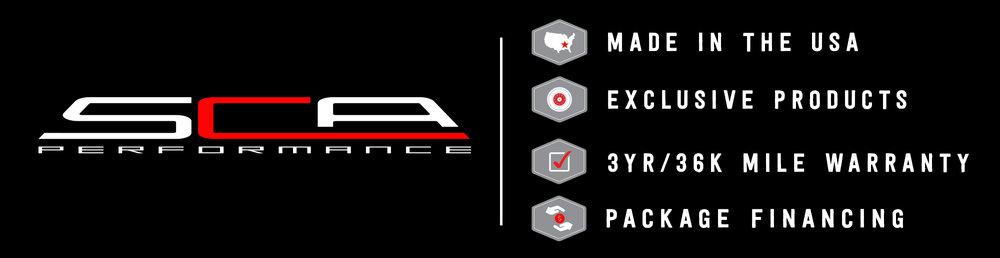 SCA Performance: Made In The USA | Exclusive Products | 3YR/36K Mile Warranty | Package Financing