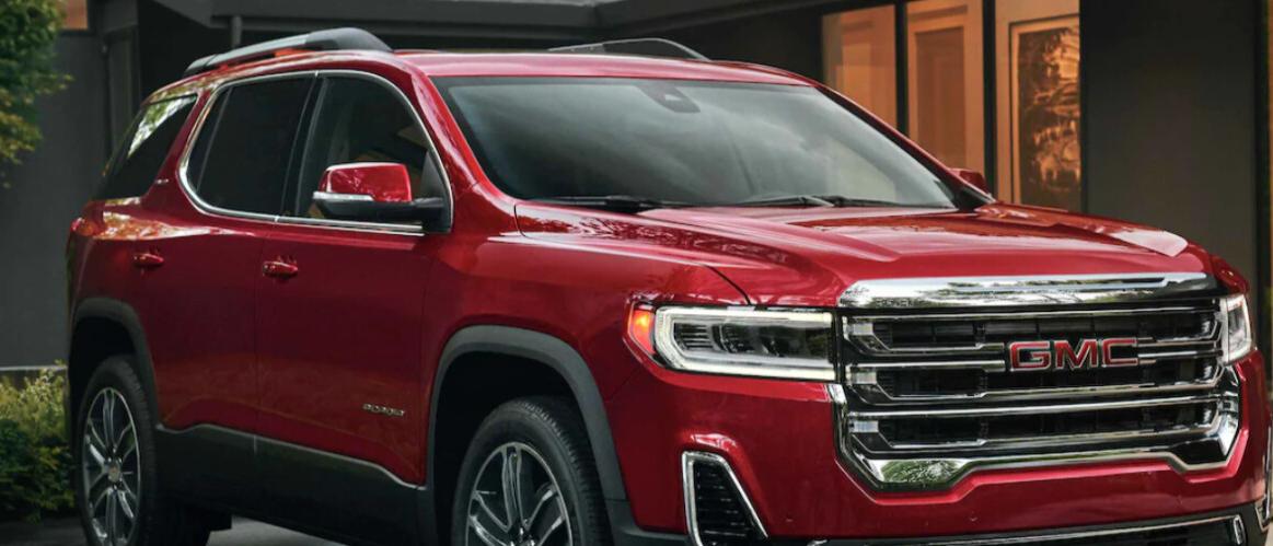 2022 acadia interior