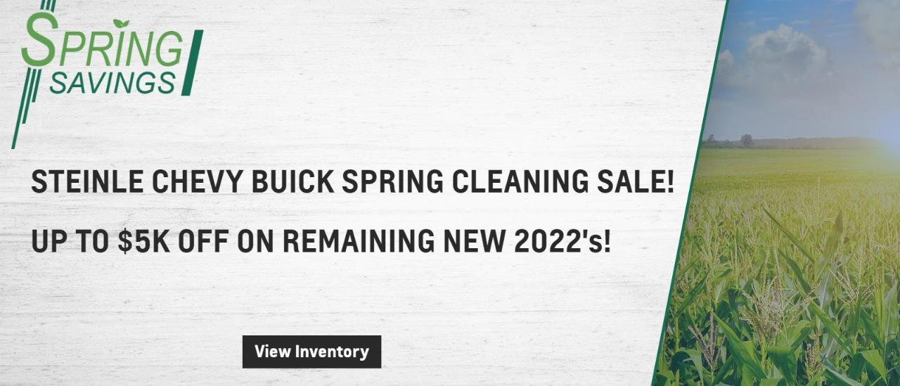 Steinle Chevrolet Buick in CLYDE New and Used Dealer Serving Toledo