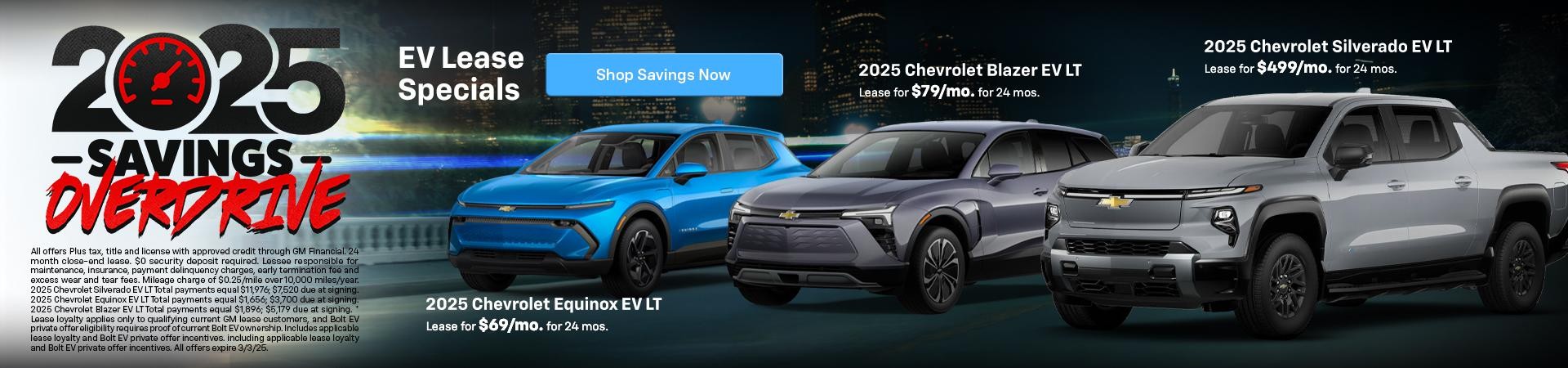 Blazer EV Equinox EV Silverado EV on sale now