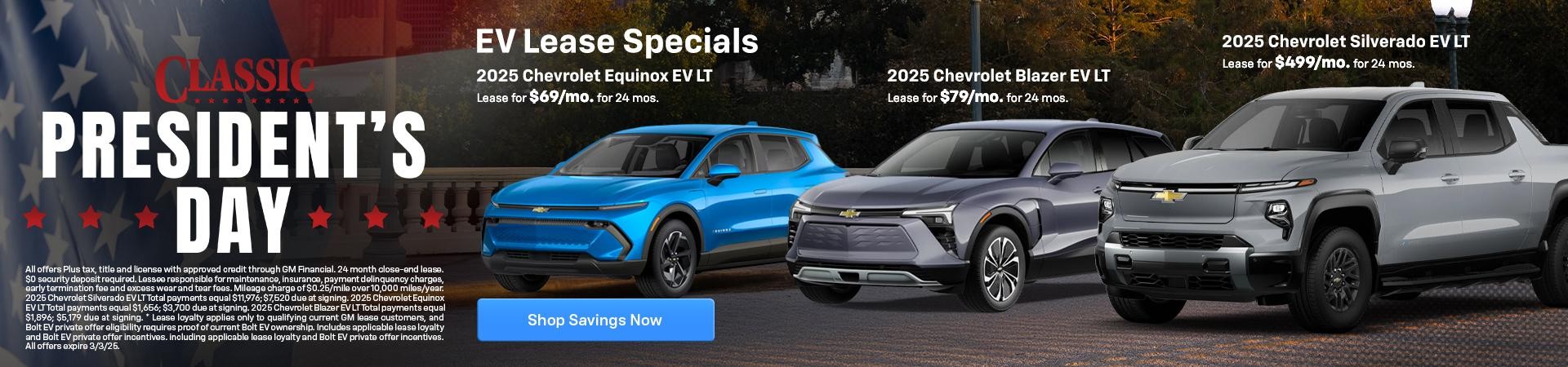 Blazer EV Equinox EV Silverado EV on sale now