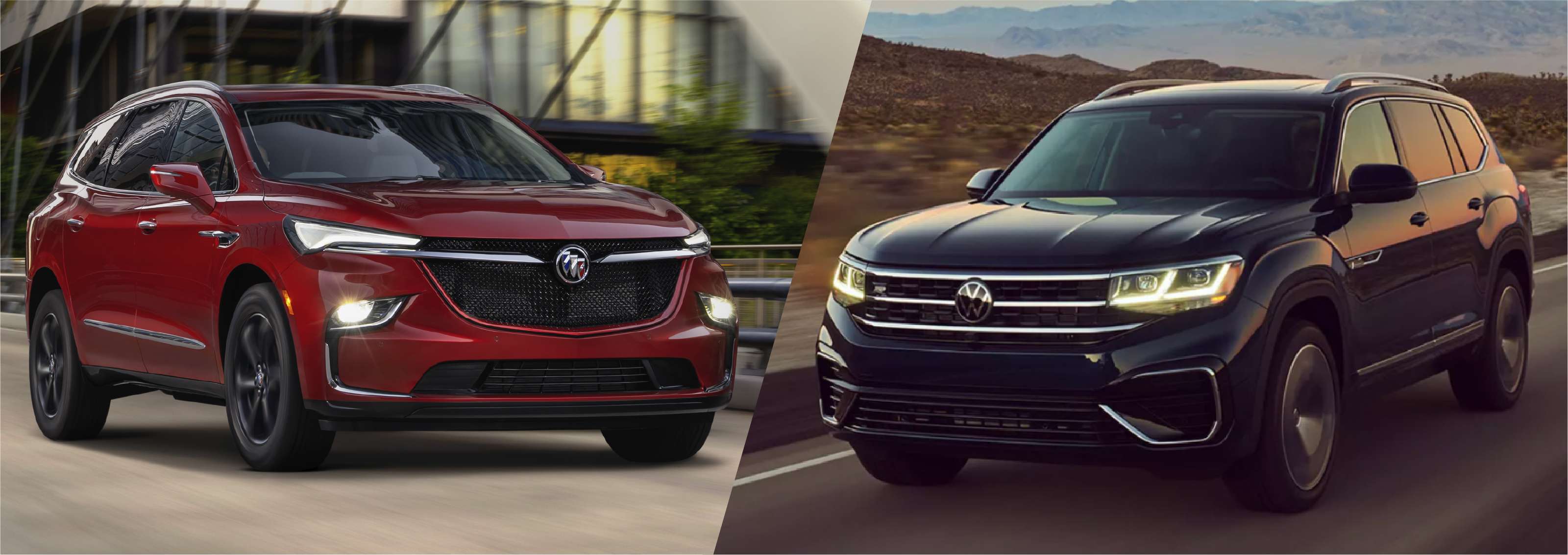 2023 Buick Enclave vs 2023 Volkswagen Atlas