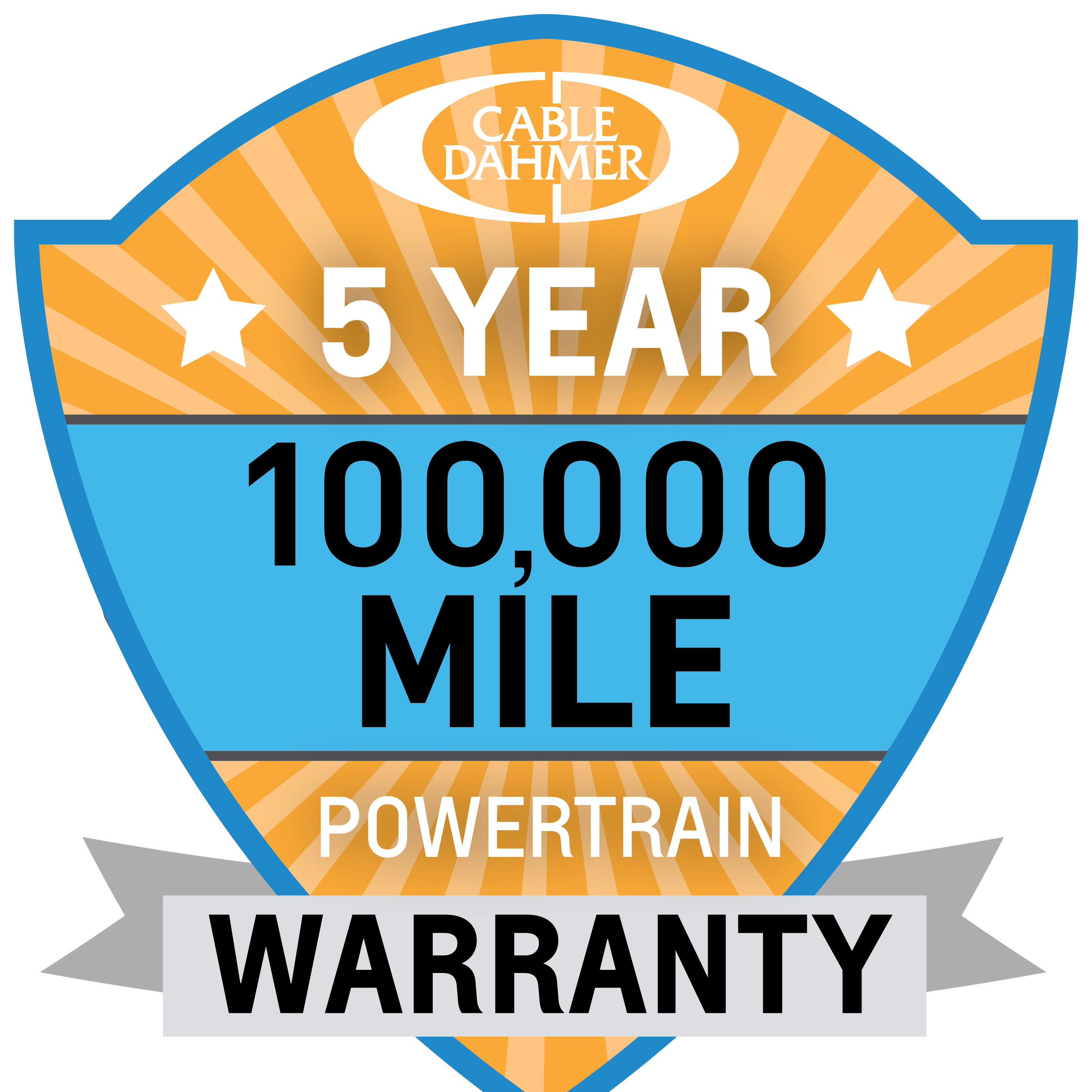 5 year warranty