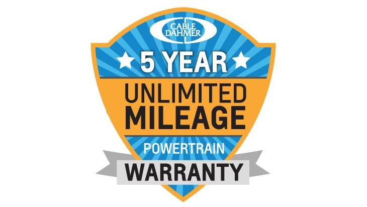 5 Year Warranty